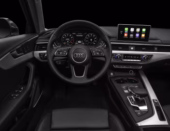 Panel frontal 2017–19 Audi A4 2.0T quattro S line [North America] (B9) '2016–19