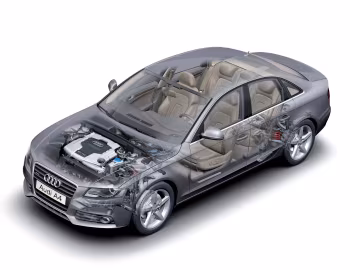 Audi A4 3.2 FSI quattro S-Line Sedan [Worldwide] (B8,8K) '2007–11