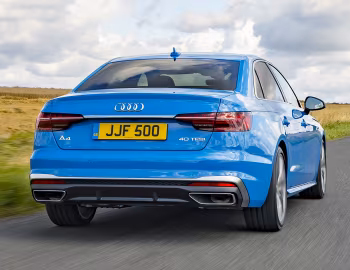 Audi A4 40 TFSI S line [UK-spec] (B9) '2019–25