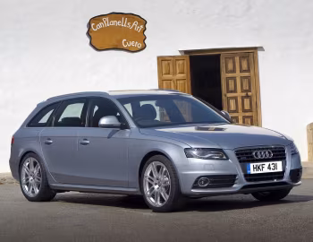 Audi A4 2.0T quattro S-Line Avant [UK-spec] (B8,8K) '2008–11