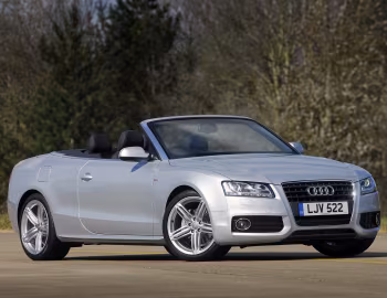 Audi A5 2.0T S line Cabriolet [UK-spec] '2009–11