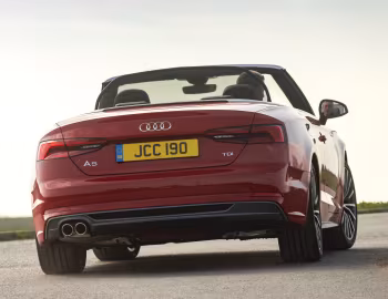Audi A5 Cabriolet 2.0 TDI S Line [UK-spec] '2017–19