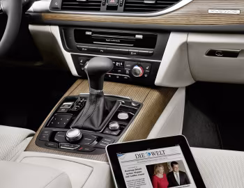 Interior Audi A6 3.0 TDI quattro Sedan [Worldwide] (4G,C7) '2011–14