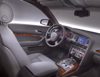 Interior Audi A6 3.0 TDI quattro Sedan [Worldwide] (4F,C6) '2004–08