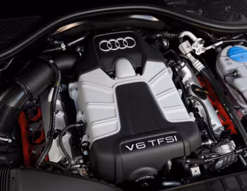 Bajo el capó 2012–14 Audi A6 3.0T quattro S-Line Sedan [North America] (4G,C7) '2011–14
