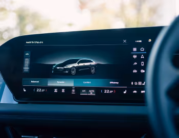 Interior Audi A6 Avant e-tron S line [Japan] '2025–pr.