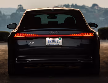 2019–pr. Audi A7 Sportback 3.0 TFSI quattro [North America] '2018–pr.