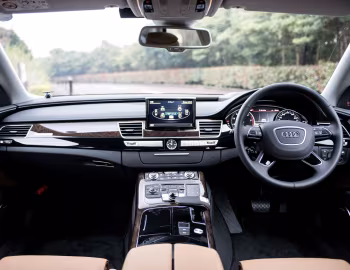 Panel frontal Audi A8 4.0 TFSI quattro [Japan] (D4) '2014–18