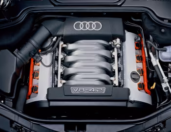 Bajo el capó Audi A8 4.2 quattro [Worldwide] (D3) '2003–05