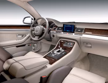 Interior Audi A8 4.2 TDI quattro [Worldwide] (D3) '2008–10