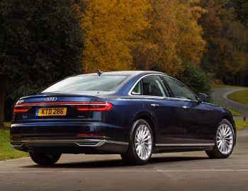 Audi A8 50 TDI quattro [UK-spec] (D5) '2017–21