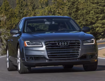 2015–18 Audi A8 L 3.0 TDI quattro [North America] (D4) '2014–18