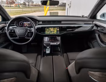 Panel frontal 2019–21 Audi A8 L 3.0 TFSI quattro [North America] (D5) '2018–21