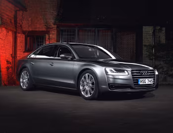 Audi A8 L 4.0T quattro [UK-spec] '2014–17