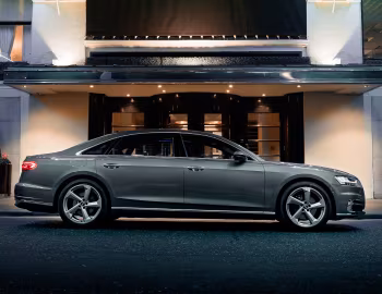 Audi A8 L 50 TDI quattro [UK-spec] (D5) '2017–21