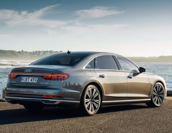 Audi A8 L 55 TFSI quattro [Australia] (D5) '2018–21