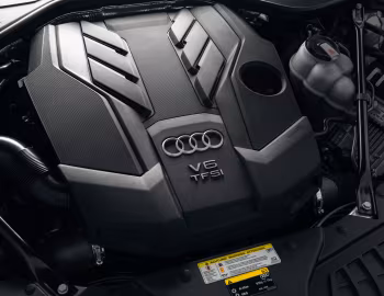 Bajo el capó Audi A8 L 55 TFSI quattro [Australia] (D5) '2018–21