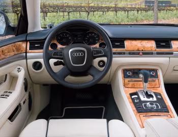 Panel frontal 2009–10 Audi A8 L W12 quattro [North America] (D3) '2008–10