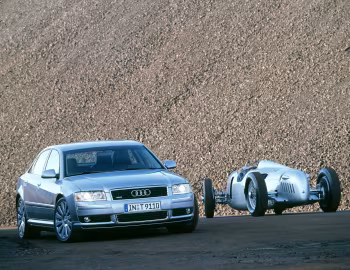 Auto Union Typ C, Audi A8 4.2 quattro