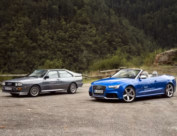 Audi RS 5 Cabriolet, Audi quattro 20V