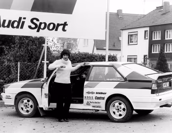 Audi quattro Group 4 Rally Car, Michèle Mouton