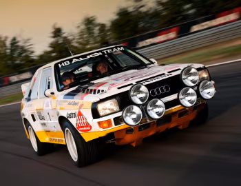 Audi Sport quattro Group B, Walter Röhrl, Christian Geistdörfer