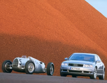 Auto Union Typ C, Audi A8 4.2 quattro