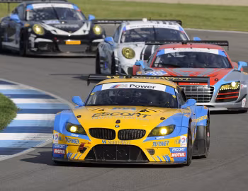 Turner Motorsport BMW Z4 GT3, Flying Lizard Motorsports Audi R8 LMS ultra