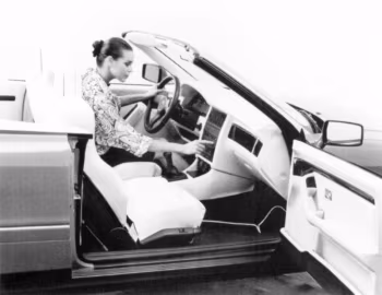 Intérieur Audi Cabrio-Studie '1989