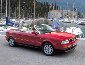 Audi Cabriolet 2.6E [UK-spec] (B4/8G) '1991–97