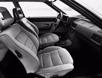 Interior 1986–87 Audi Coupe GT [North America] (81,85) '1985–87