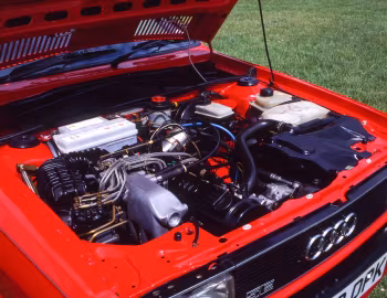 Bajo el capó Audi Coupe GT 5E [UK-spec] (81,85) '1981–84