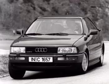 Audi Coupe quattro [Worldwide] (89,8B) '1988–91