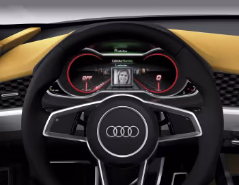 Panel frontal Audi crosslane coupé Concept '10.2012
