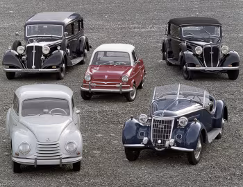 DKW F89, Audi, Horch, Wanderer, NSU Prinz