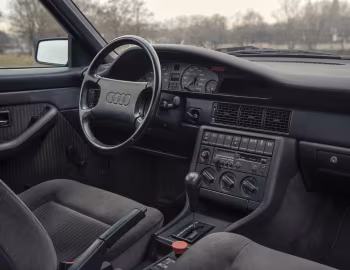 Interior Audi duo (C3) '1989