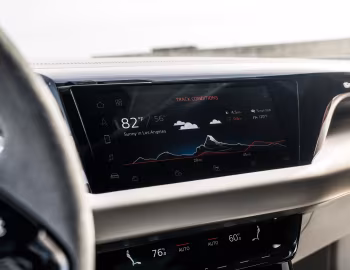 Интерьер Audi e-tron GT concept '11.2018