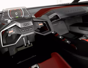 Panel frontal Audi e-tron Vision Gran Turismo '04.2018