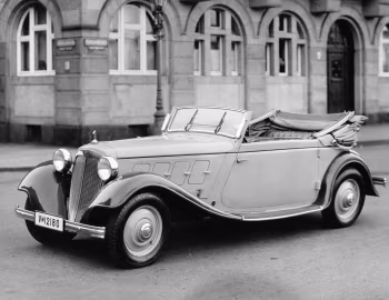 Audi Front Zweifenster Cabriolet (Typ UW) '1933–34