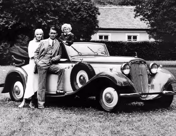 Audi Front 4-Fenster Cabriolet (Typ UW) '1933–34
