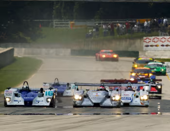 Joest Racing Audi R8 LMP, Dyson Racing MG EX257