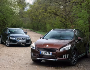 Peugeot 508 RXH, Audi A4 Allroad