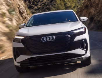 2023–pr. Audi Q4 Sportback 50 e-tron quattro S line [North America] '2022–pr.