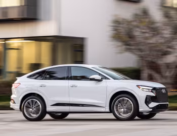 2023–pr. Audi Q4 Sportback 50 e-tron quattro S line [North America] '2022–pr.