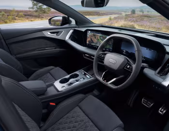 Interior Audi Q4 Sportback e-tron S line [UK-spec] '2026