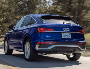 2021–pr. Audi Q5 Sportback 2.0 TFSI quattro S line [North America] '2021–pr.