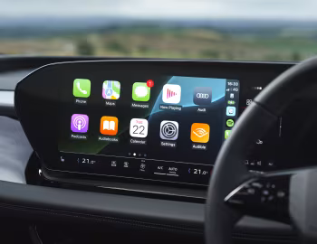 Interior Audi Q6 Sportback e-tron S line [UK-spec] '2025–pr.