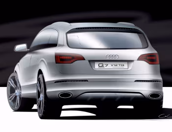 Croquis Audi Q7 V12 TDI concept (4L) '01.2007