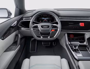 Panel frontal Audi Q8 Concept '01.2017