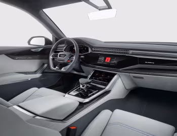 Интерьер Audi Q8 Concept '01.2017